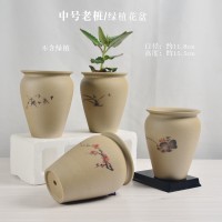 中号粗陶老桩4款混装